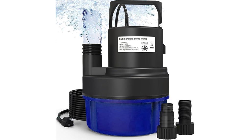 agiiman 1hp submersible pool pump