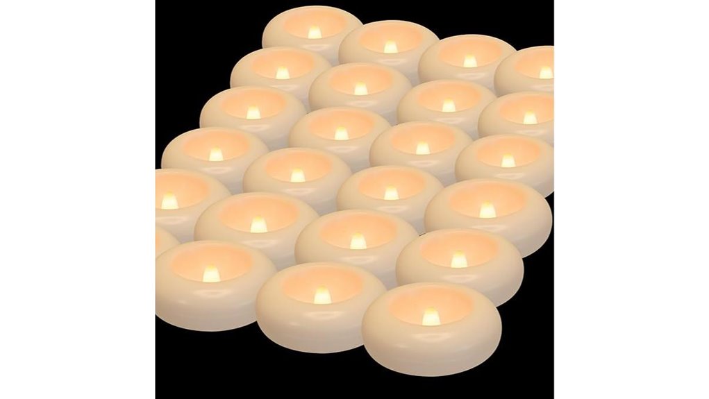 aignis 24pc flameless candles