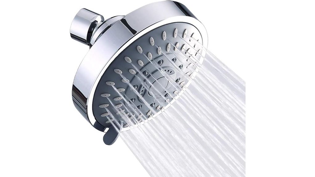 aisoso five setting rain showerhead