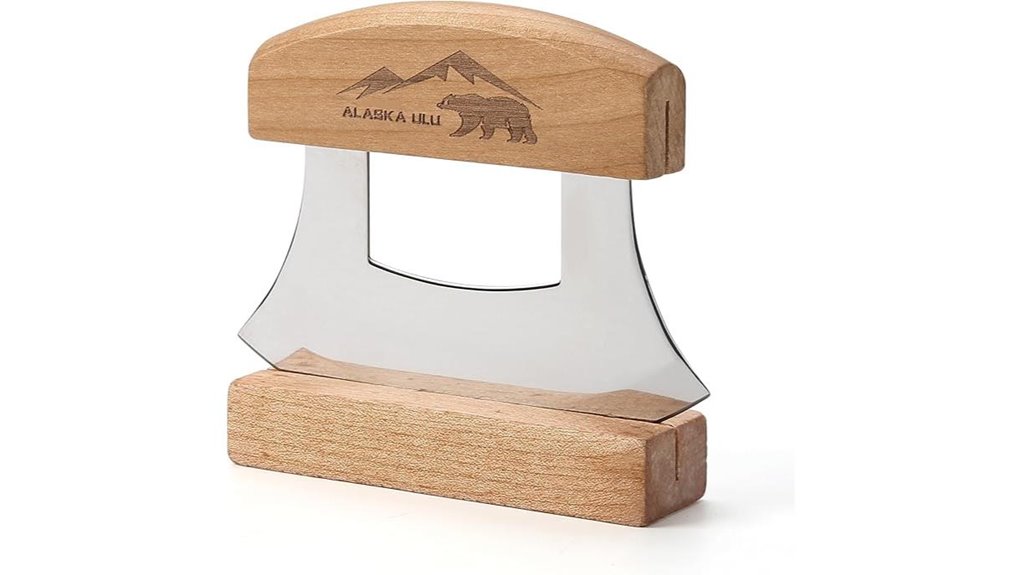 alaskan ulu rocker chopper stand