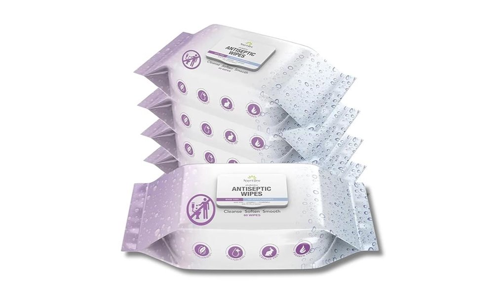 alcohol free antibacterial body wipes