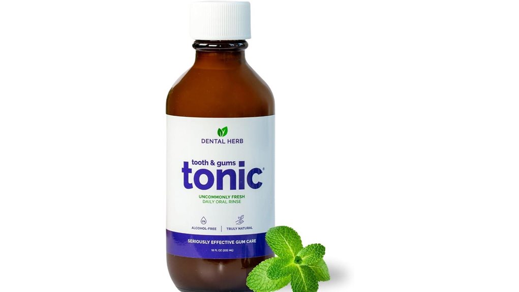 alcohol free herbal mouthwash