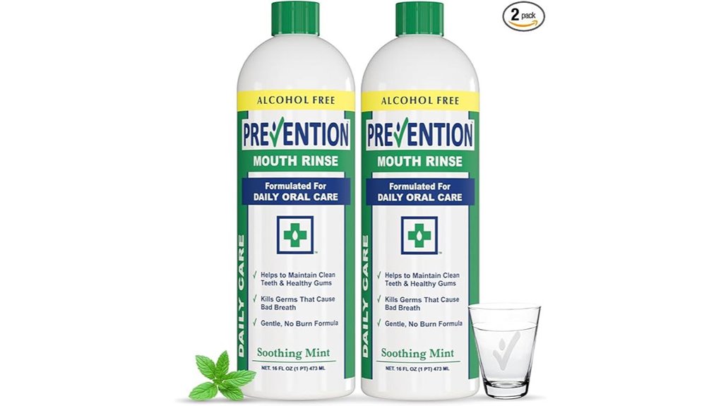 alcohol free hydrogen peroxide mouthwash