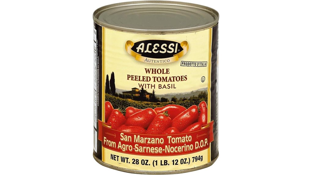alessi san marzano peeled tomatoes