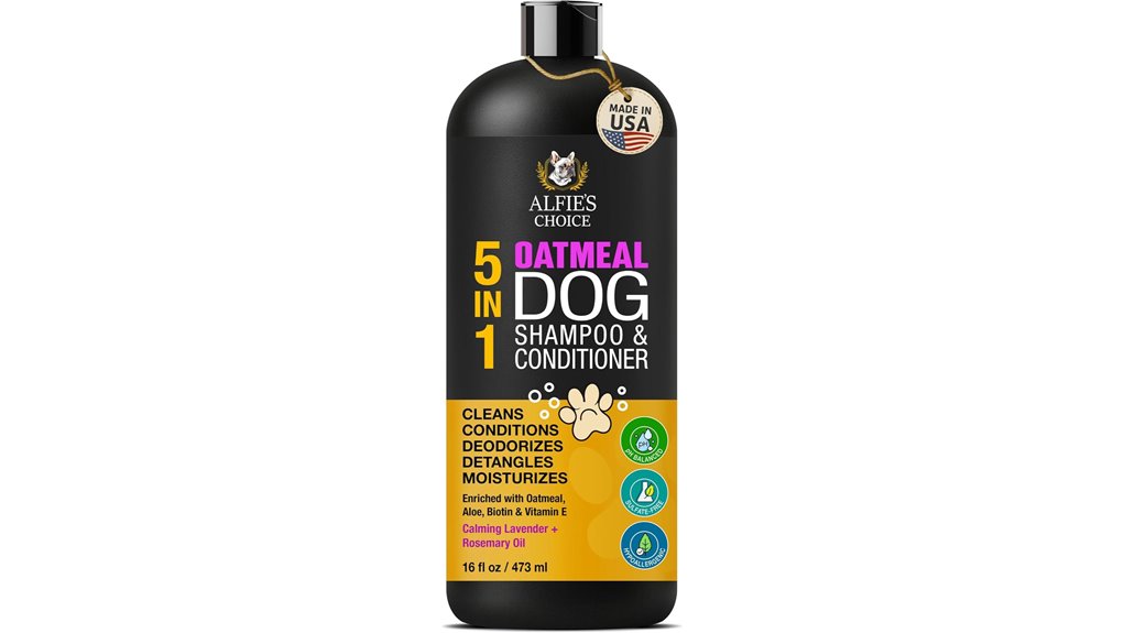 alfie s oatmeal dog shampoo