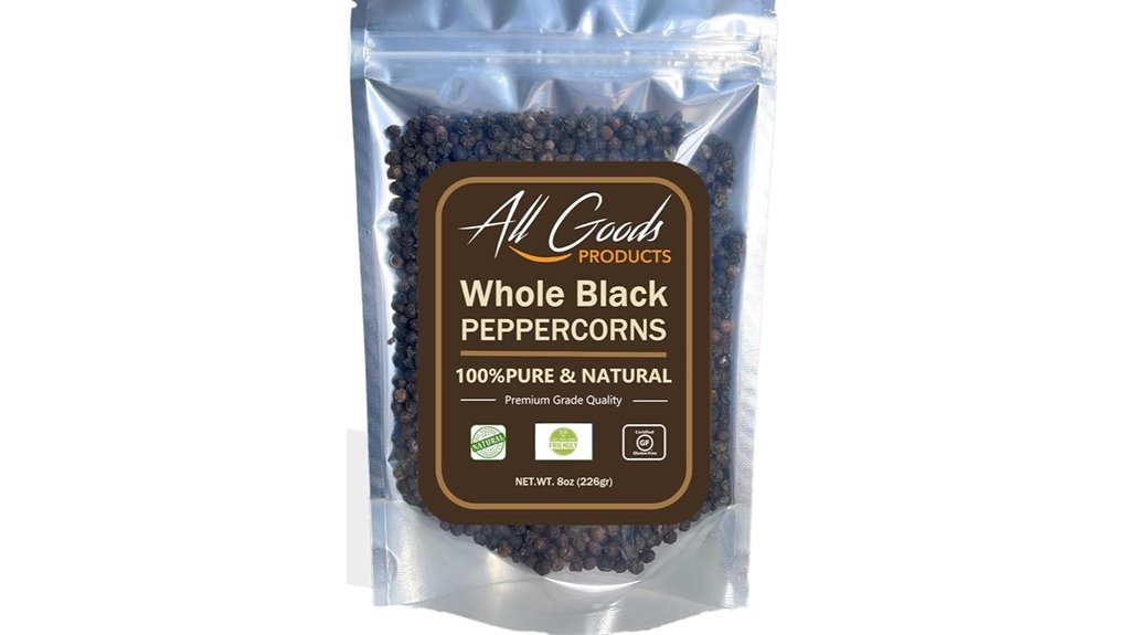 all goods malabar black peppercorns