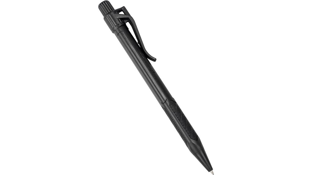 all weather black retractable pen
