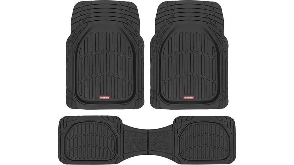 all weather deep dish floor mats
