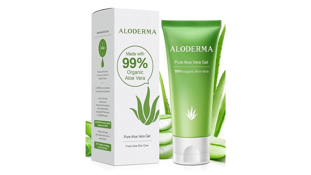 aloderma 99 organic aloe vera