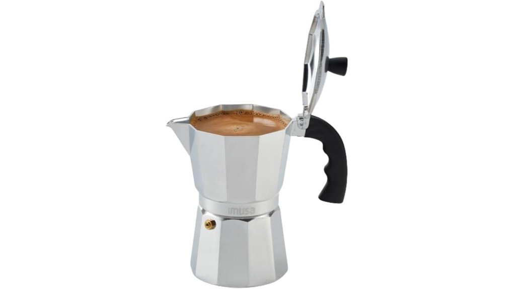 aluminum 6 cup stovetop espresso