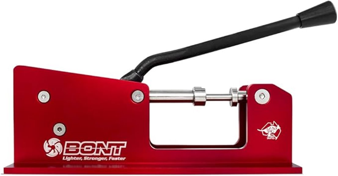 aluminum bearing press tool