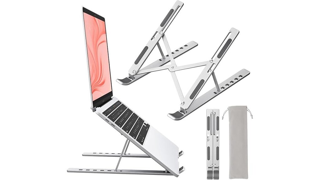 aluminum foldable laptop stand