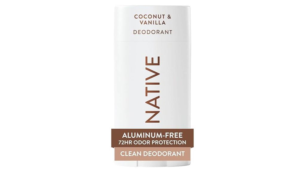 aluminum free 72hr coconut vanilla