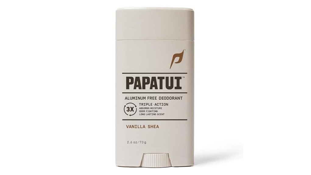 aluminum free vanilla shea deodorant