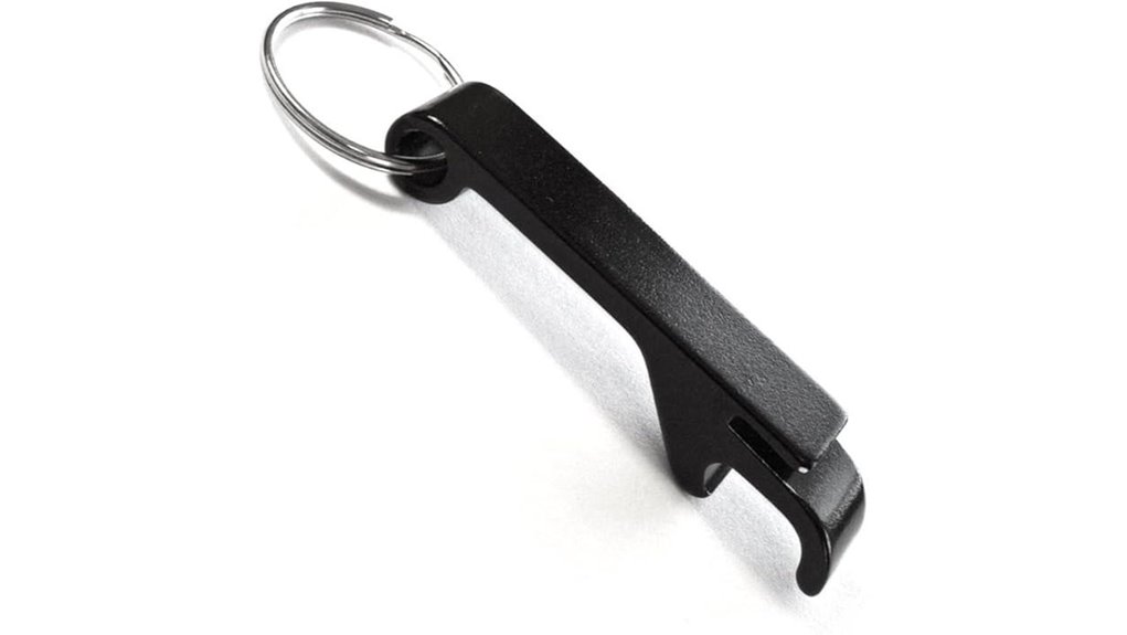 aluminum keychain bottle opener