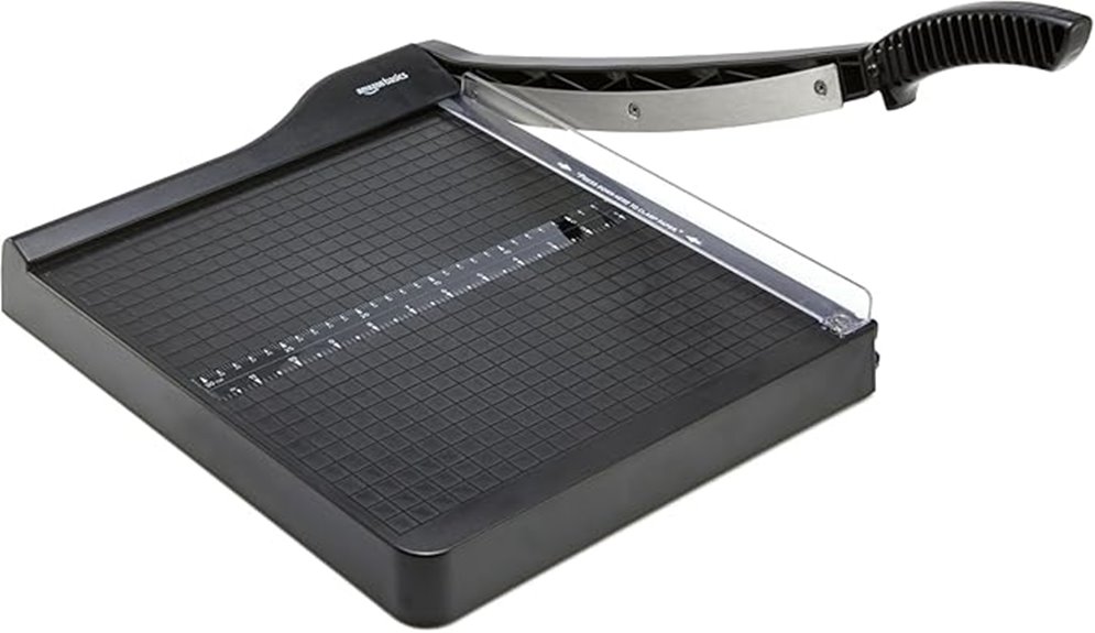 amazon basics 12 inch heavy duty paper trimmer