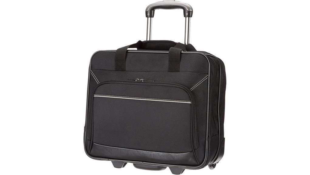 amazon basics 15 6 wheeled laptop bag