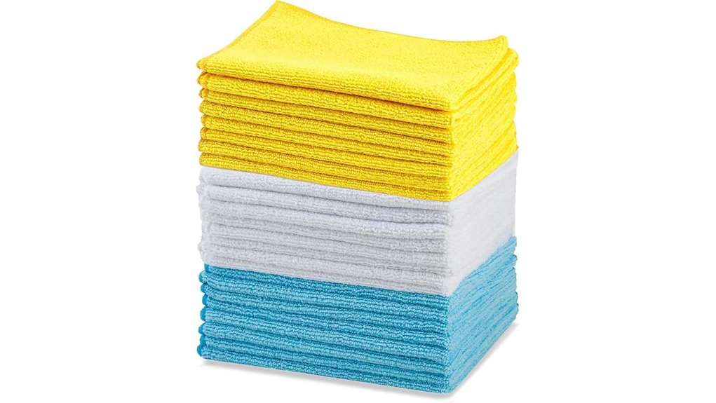 amazon basics 24 pack microfiber cloths