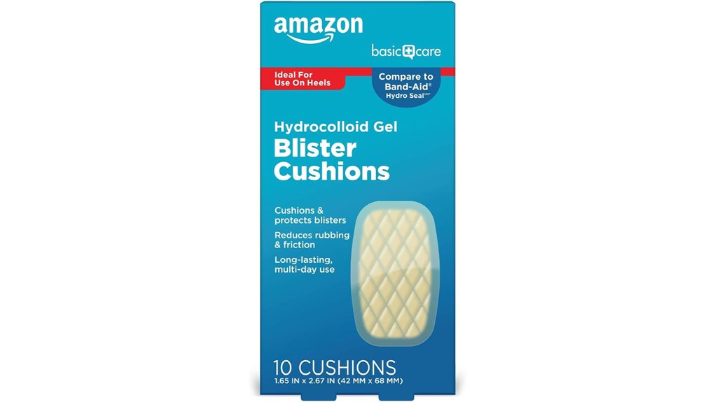 amazon basics hydrocolloid blister bandages