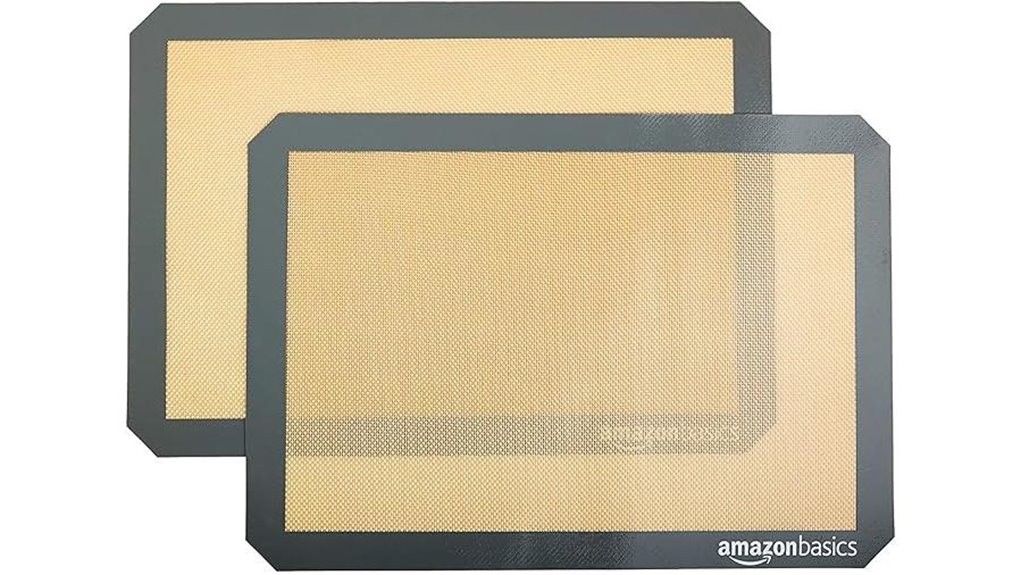 amazon basics silicone baking mats