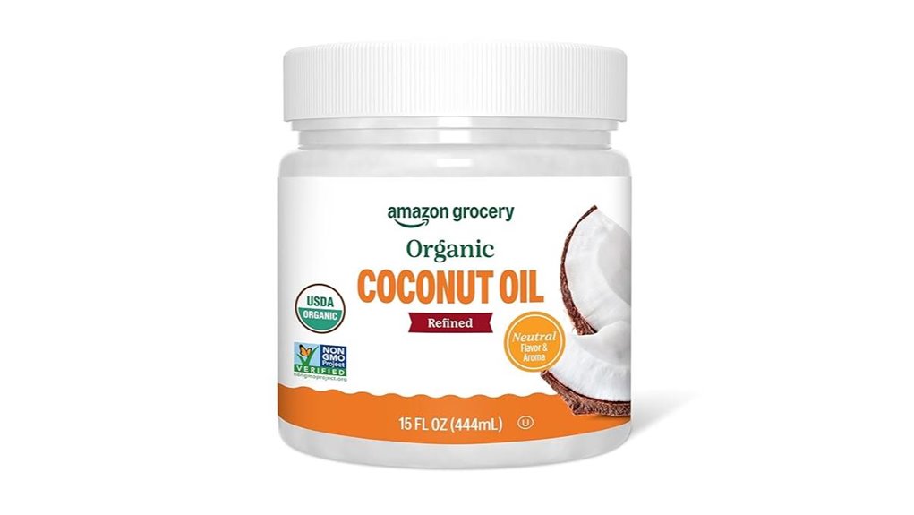 amazon organic refined coconut oil