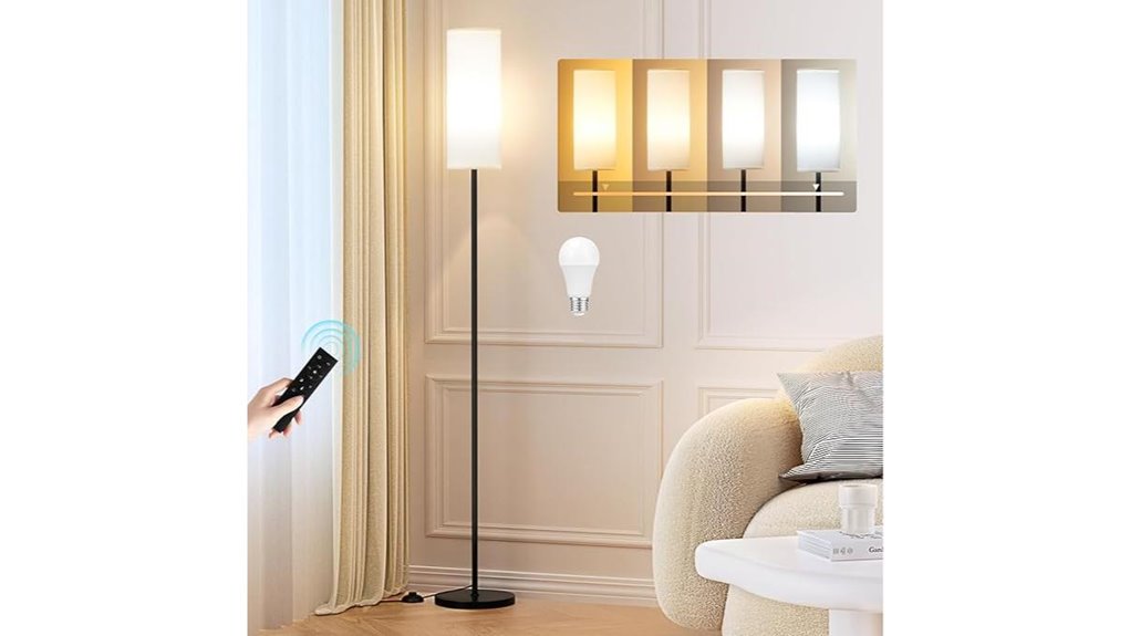 ambimall 64 inch dimmable floor lamp