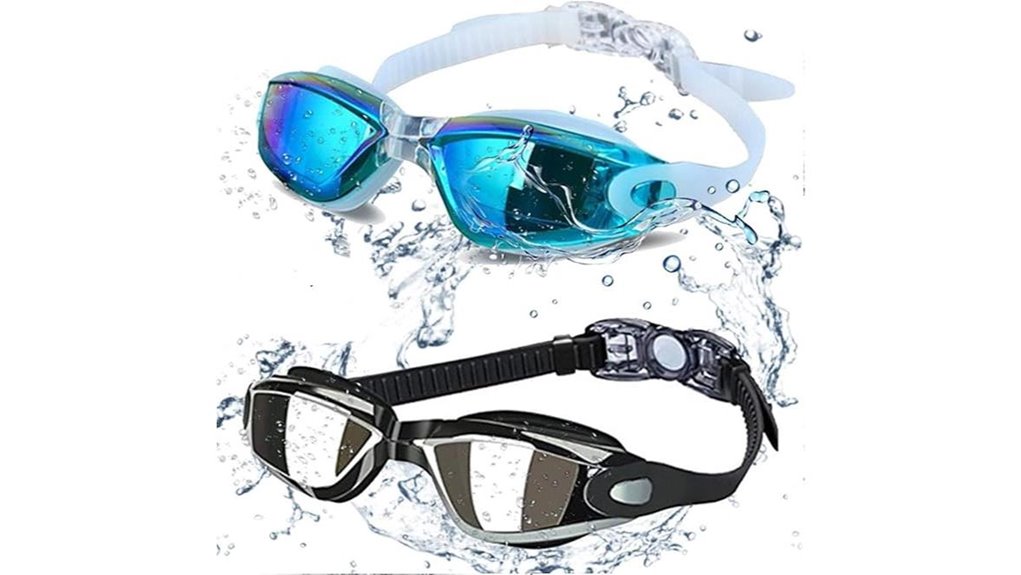 anti fog uv swim goggles