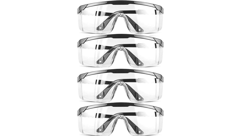 anti fog wide vision safety goggles