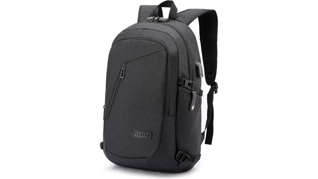 anti theft laptop backpack with usb