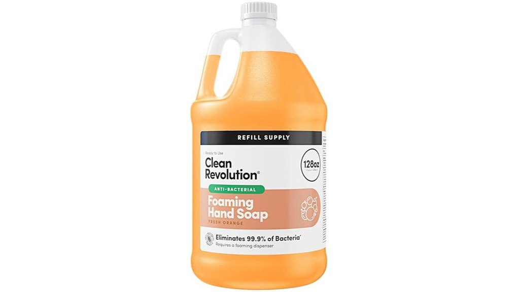 antibacterial foaming hand soap