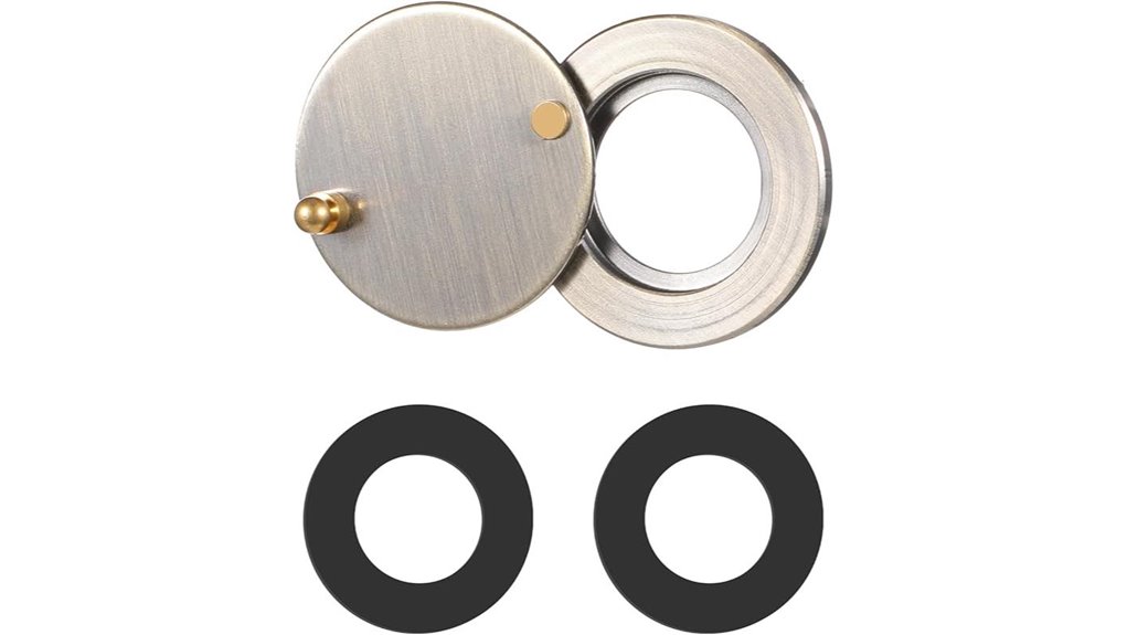 antique solid brass peephole