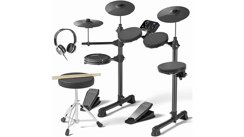 aodsk beginner electric drumset