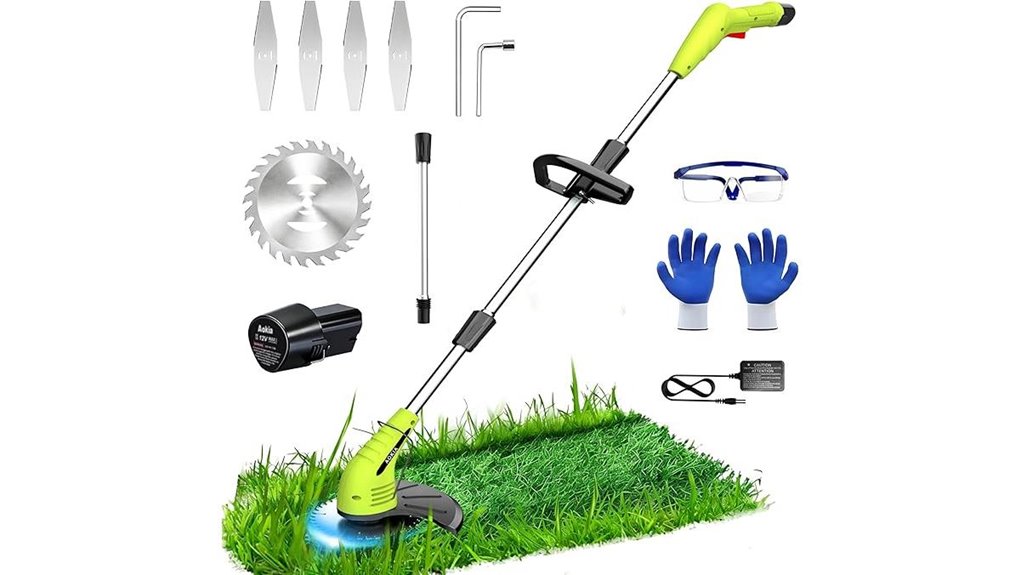 aokia 12v cordless weed trimmer