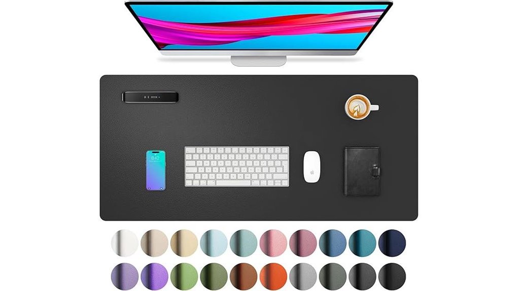 aothia pu leather deskpad 31 5 x15 7