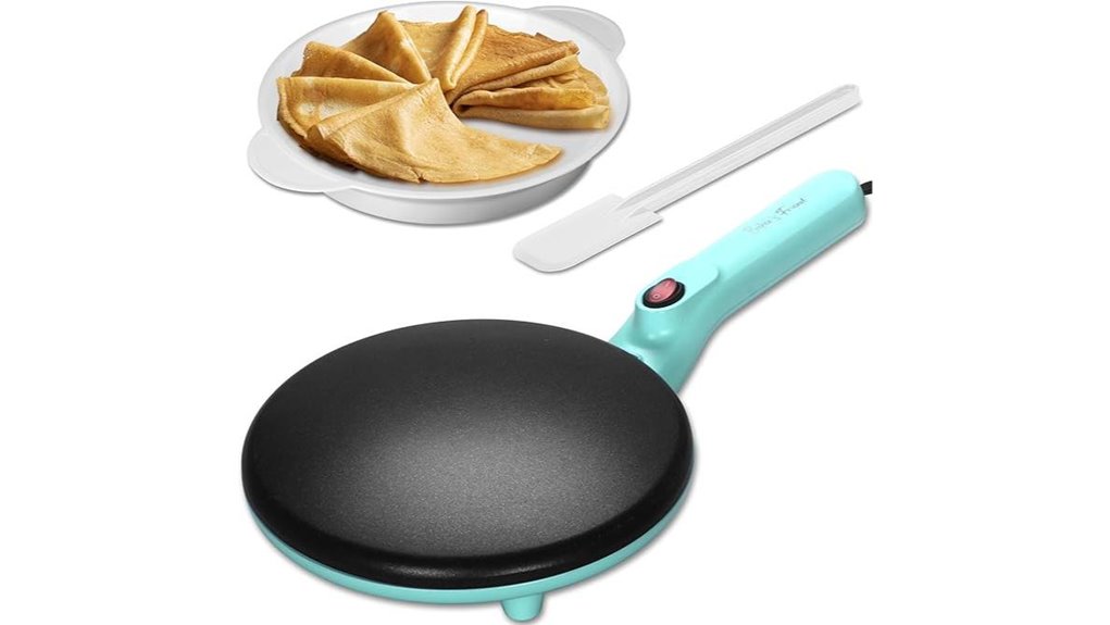 aqua 8 electric nonstick crepe maker