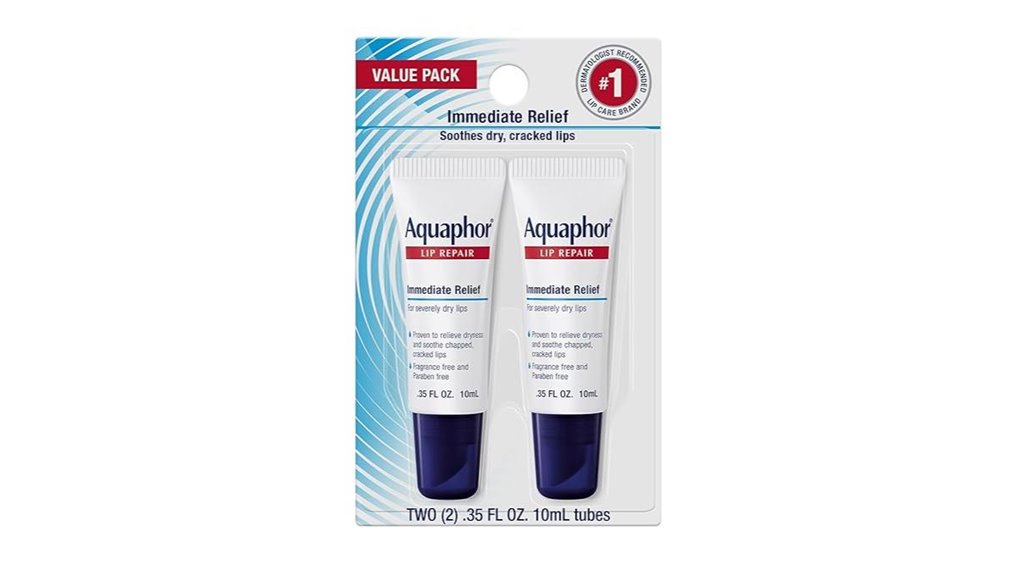 aquaphor two pack moisturizing lip