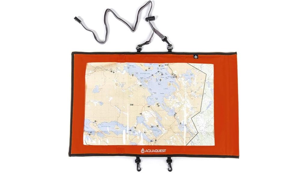 aquaquest waterproof trail map case