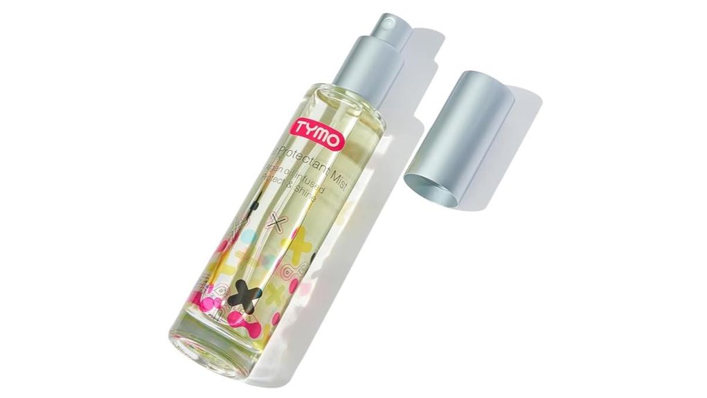 argan infused heat protection spray