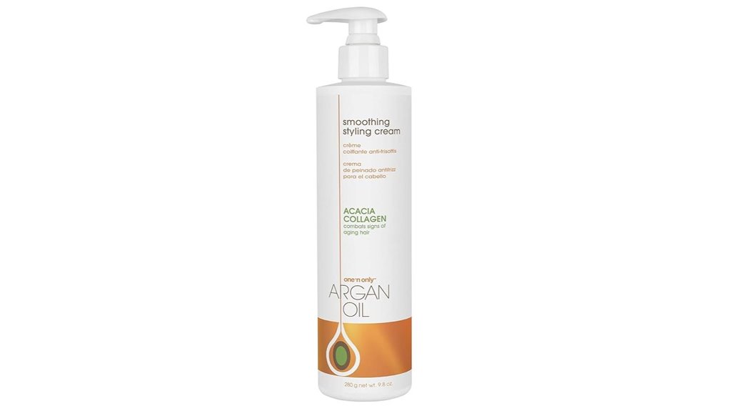 argan oil smoothing styling cream