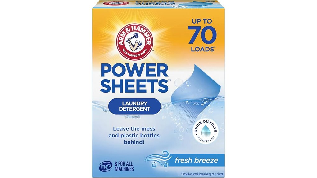 arm hammer fresh breeze detergent