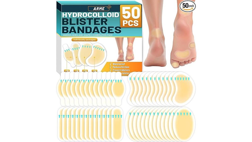 arme hydrocolloid blister bandages