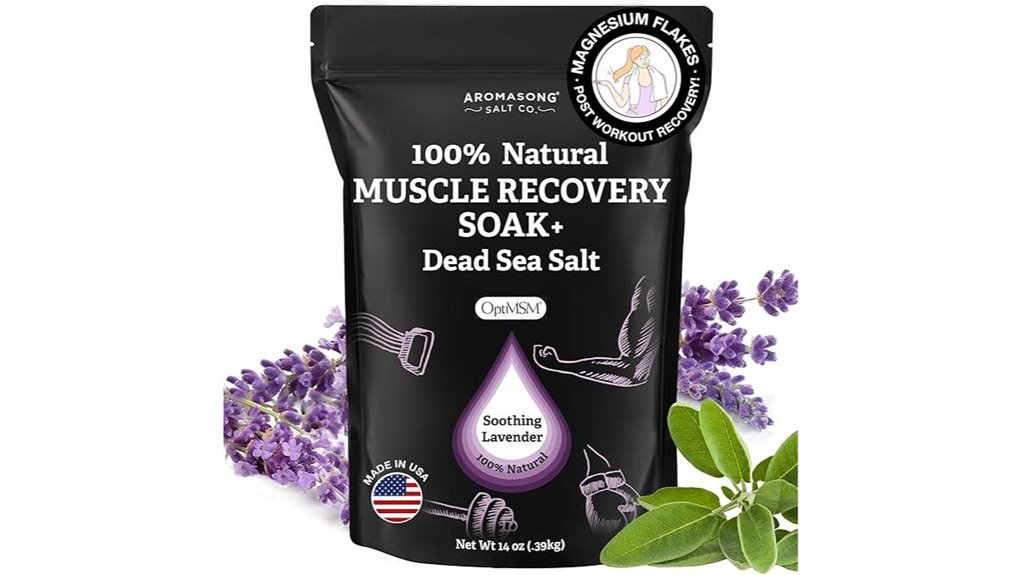 aromatherapy muscle recovery bath soak