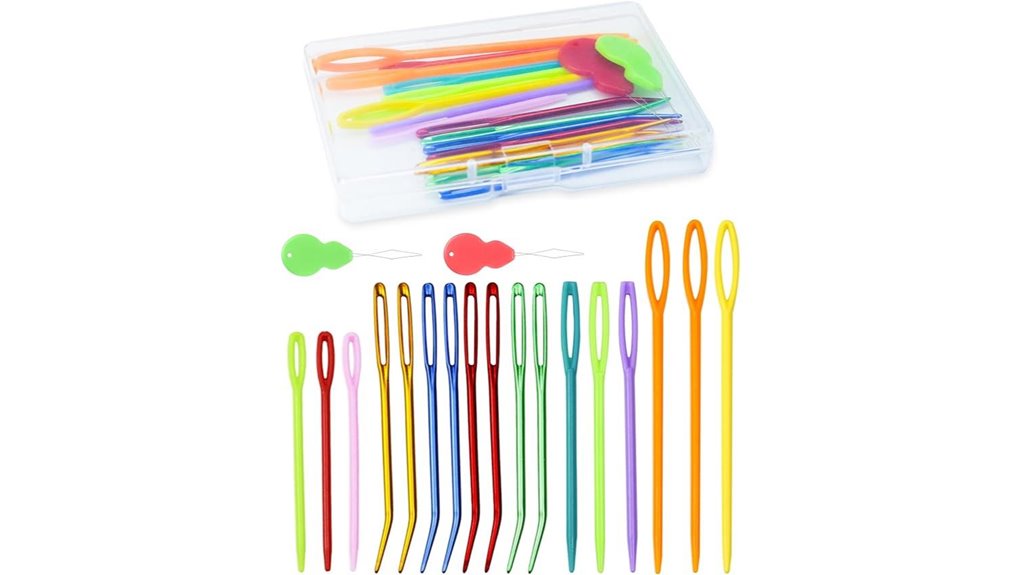 assorted 19 piece yarn darning set