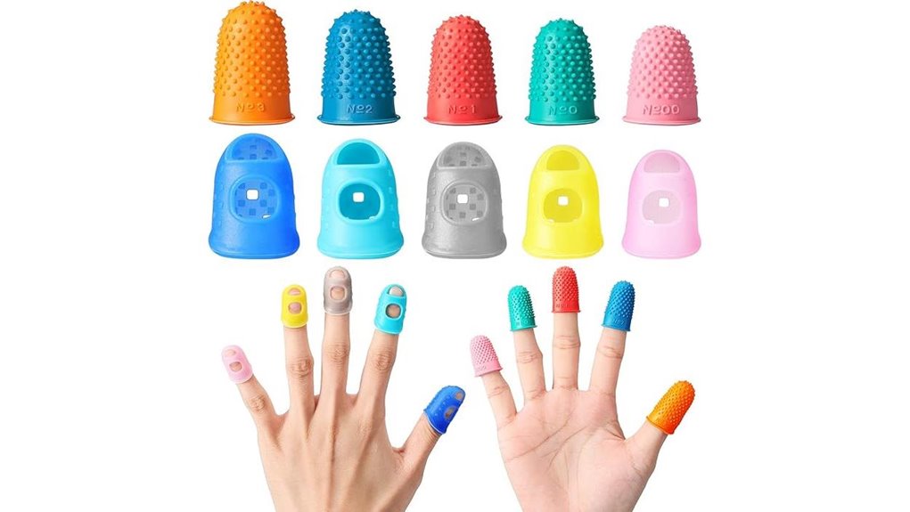 assorted zonon rubber thimble protectors