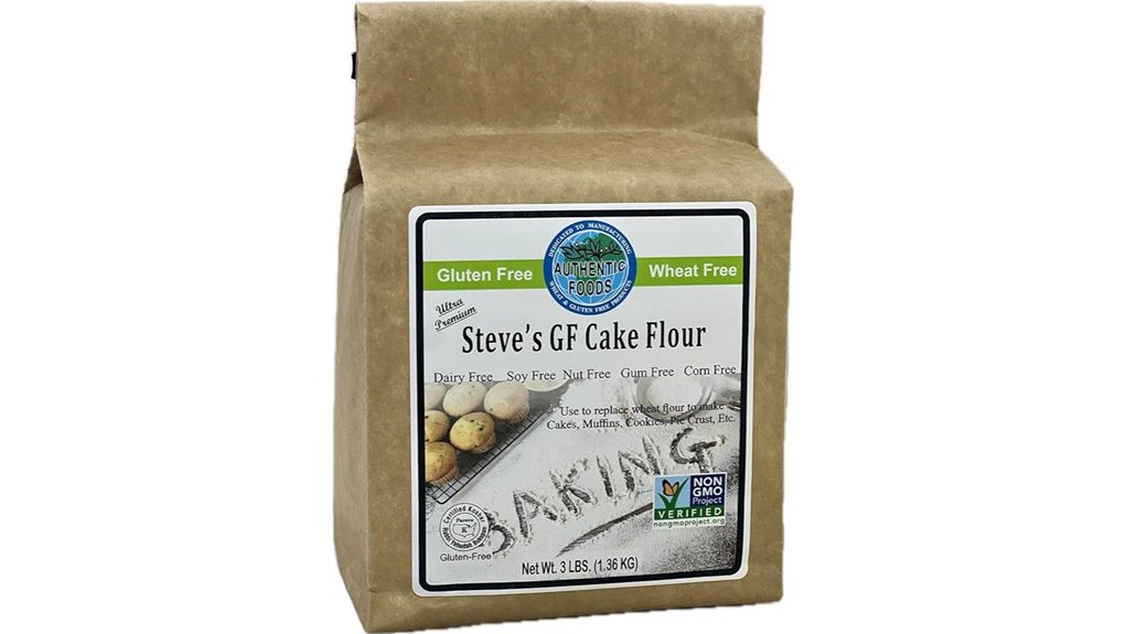 authentic steve s gluten free cake flour
