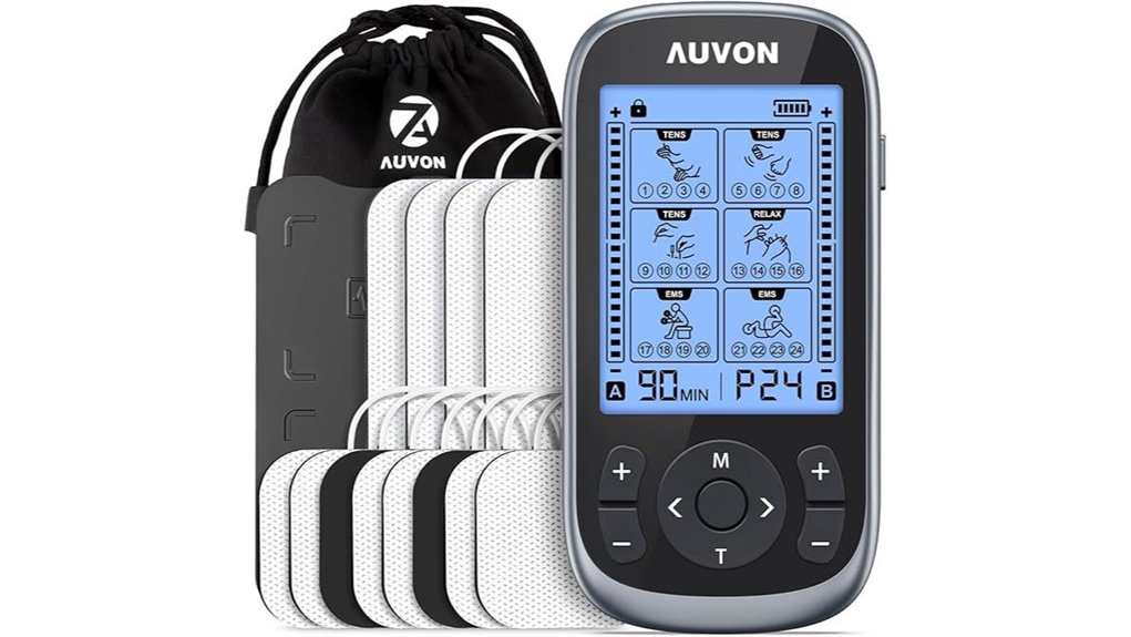 auvon 3 in 1 muscle stimulator