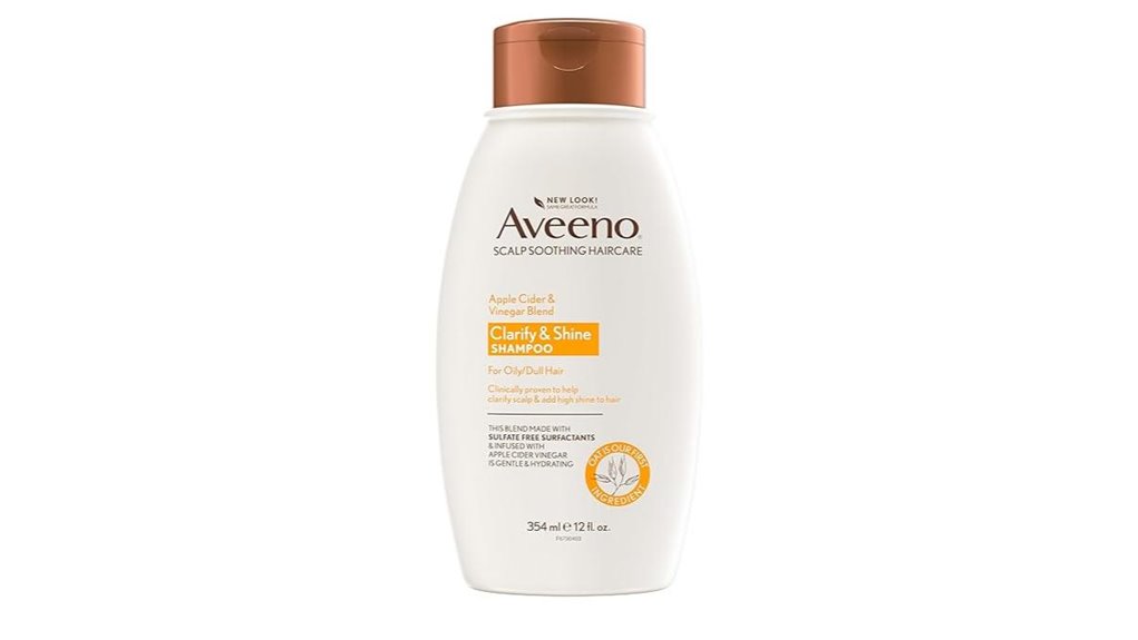 aveeno apple cider clarifying shampoo