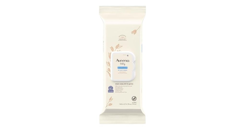 aveeno baby sensitive wipes