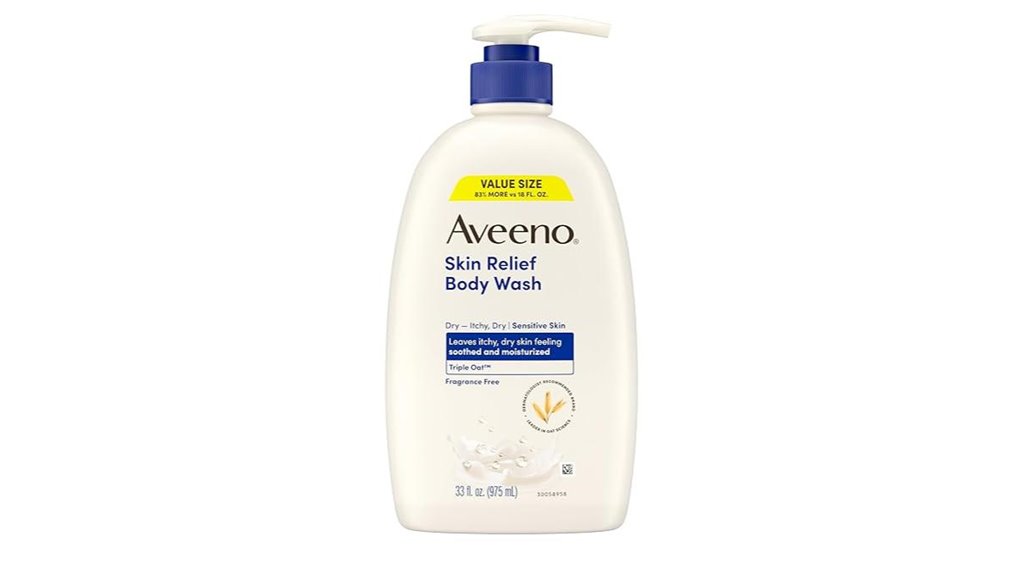 aveeno fragrance free body wash