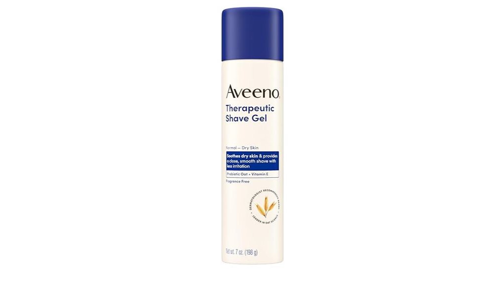 aveeno fragrance free therapeutic shave